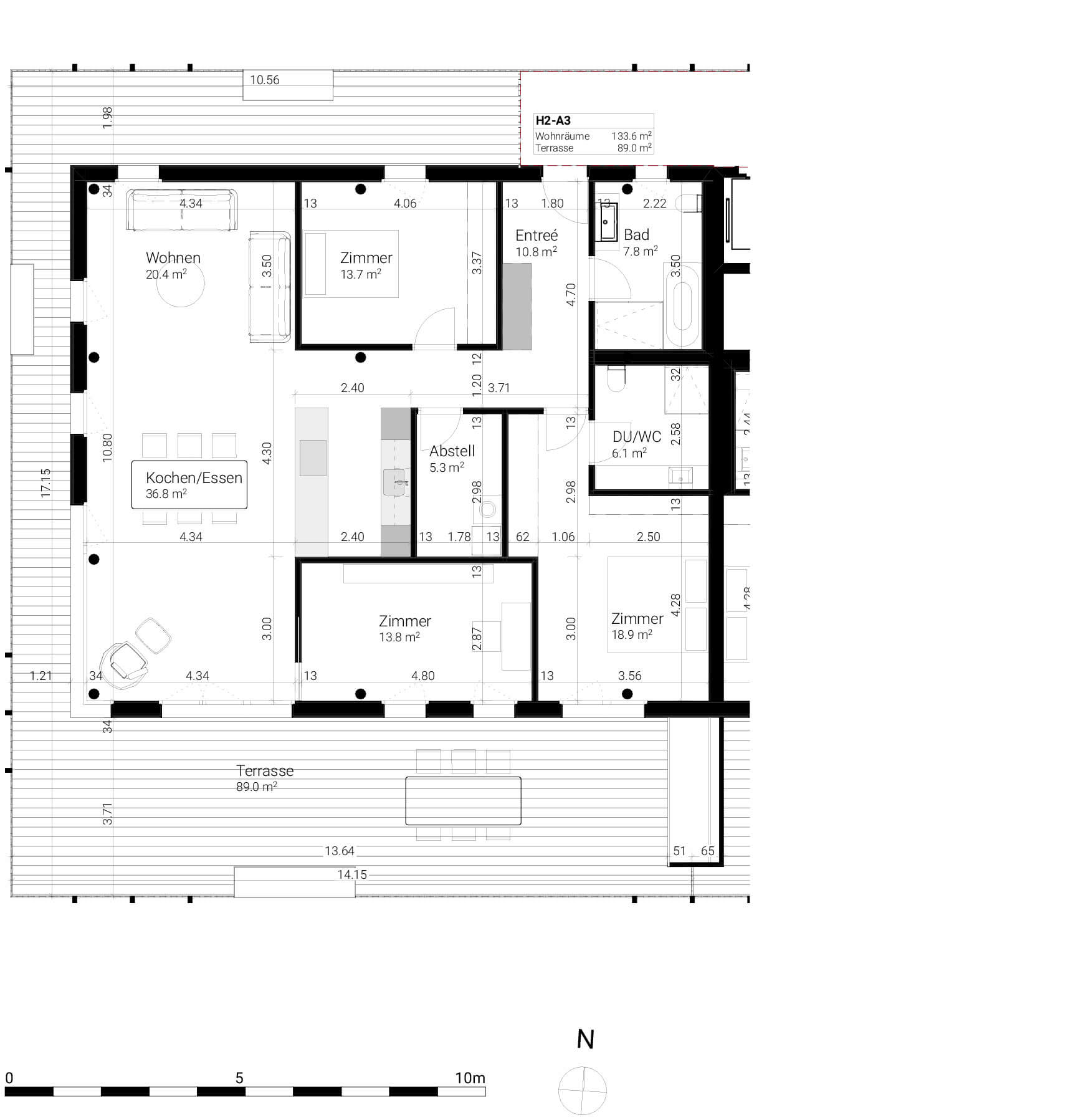 A3-4.5-Zimmer-Wohnung
