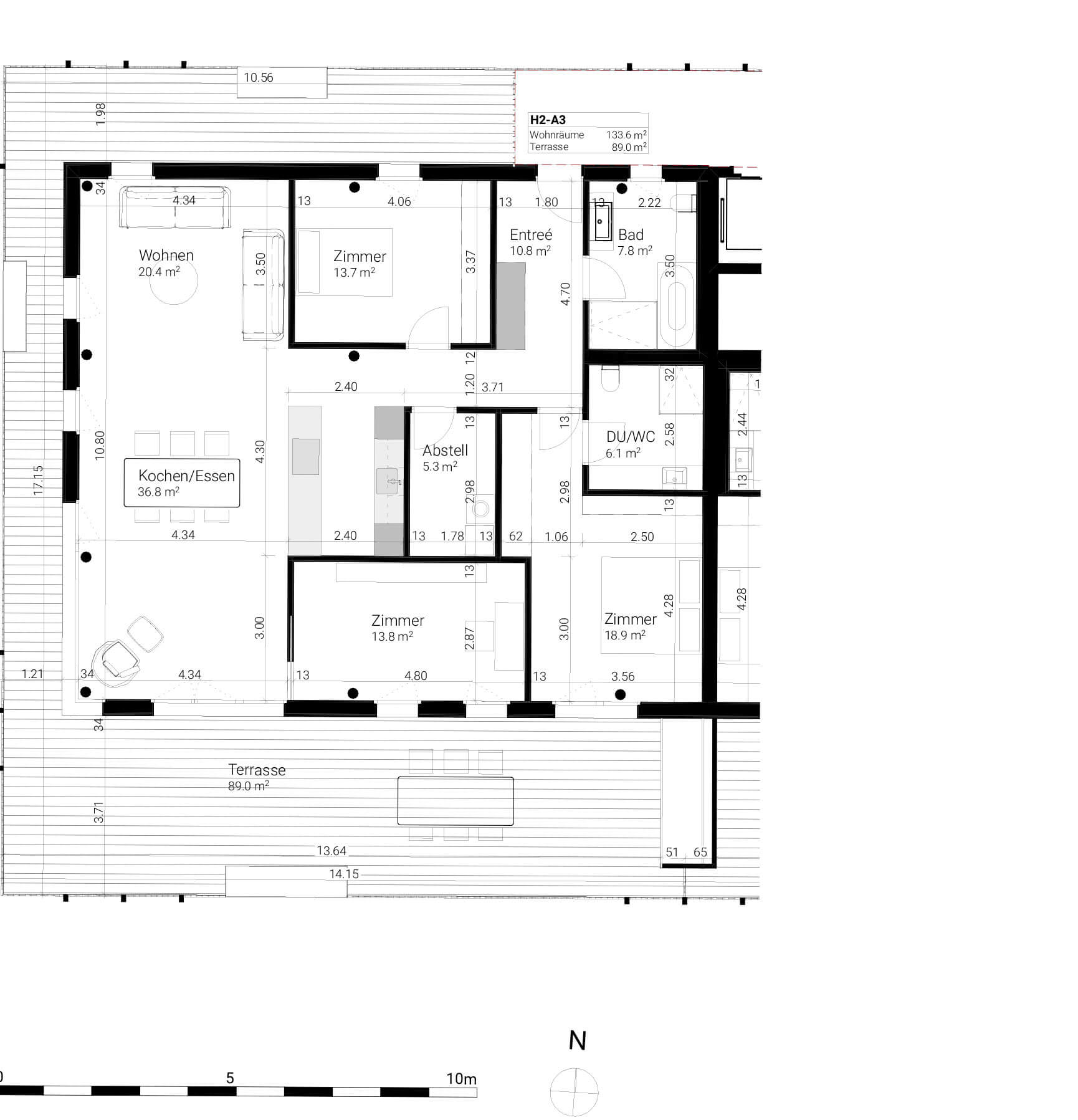 A3-4.5-Zimmer-Wohnung