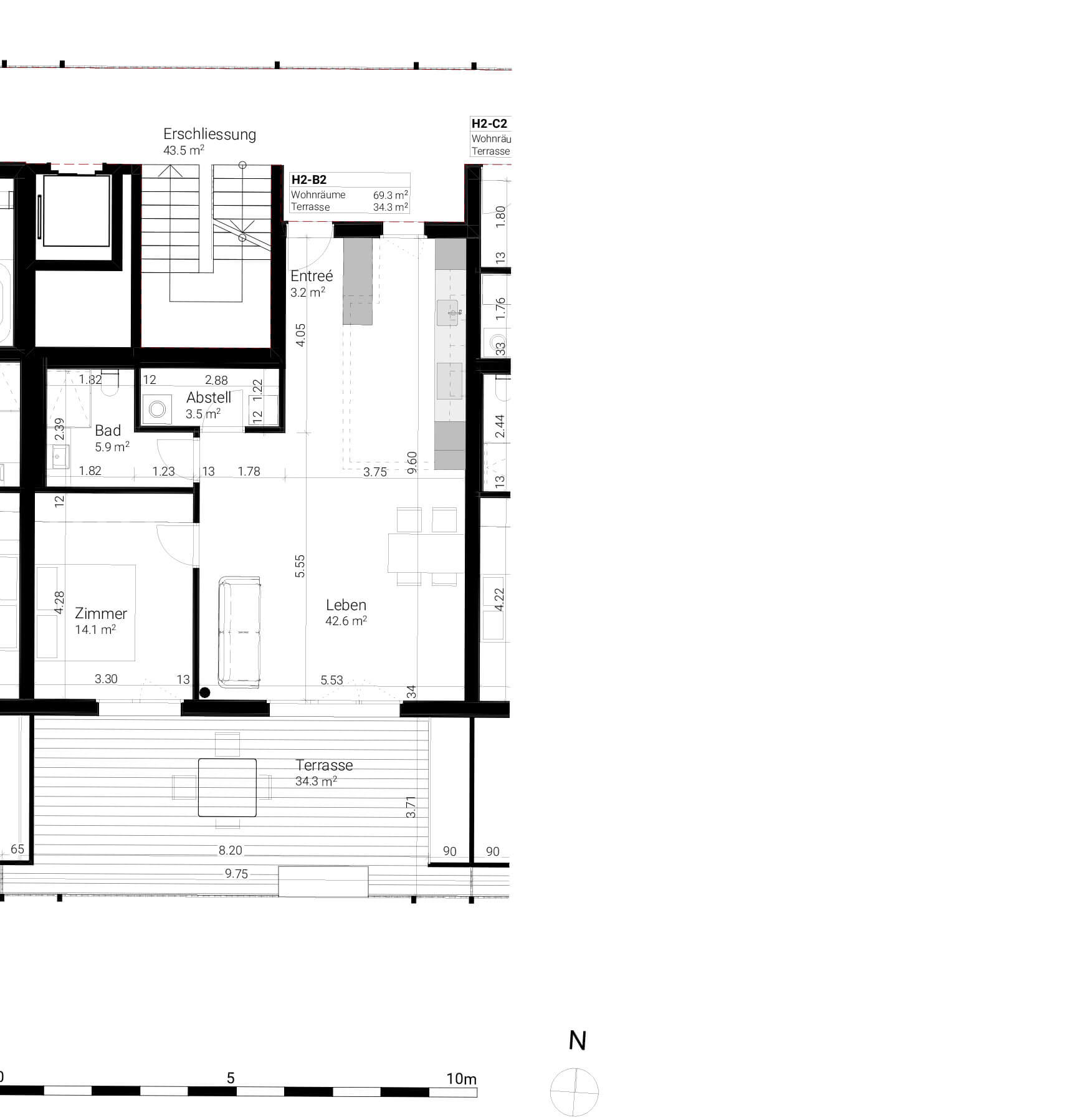 B2-2.5-Zimmer-Wohnung